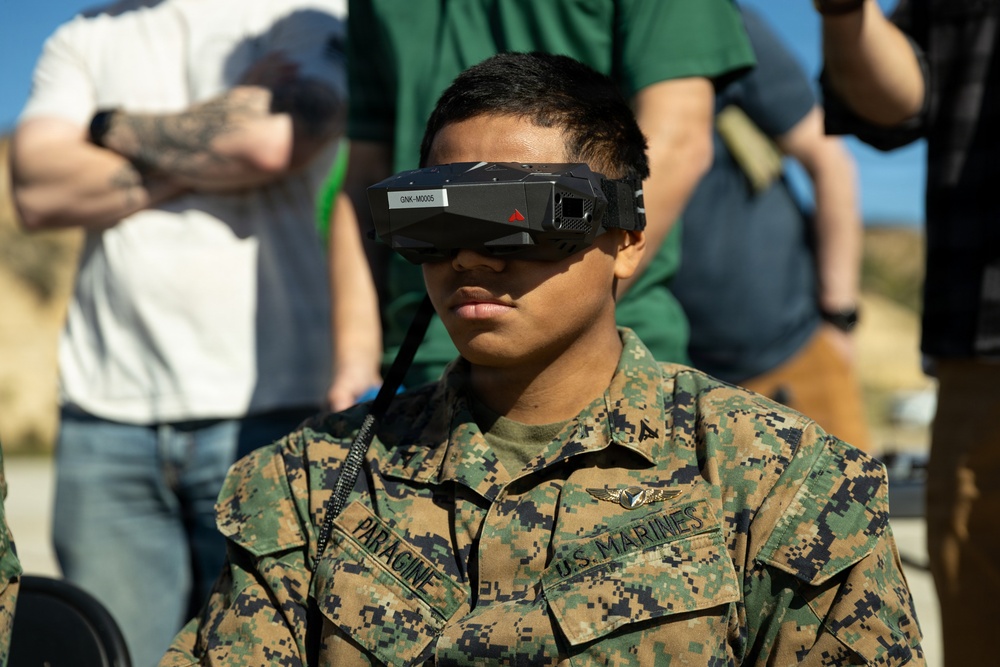 Marines evaluate fiber-optic FPV Drones during DIU challenge