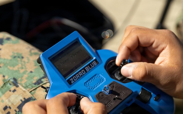 Marines evaluate fiber-optic FPV Drones during DIU challenge