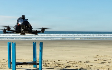 Marines evaluate fiber-optic FPV Drones during DIU challenge