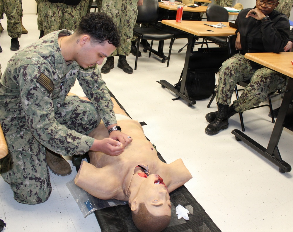 Navy Corpsman Hones Critical Intervention Techniques