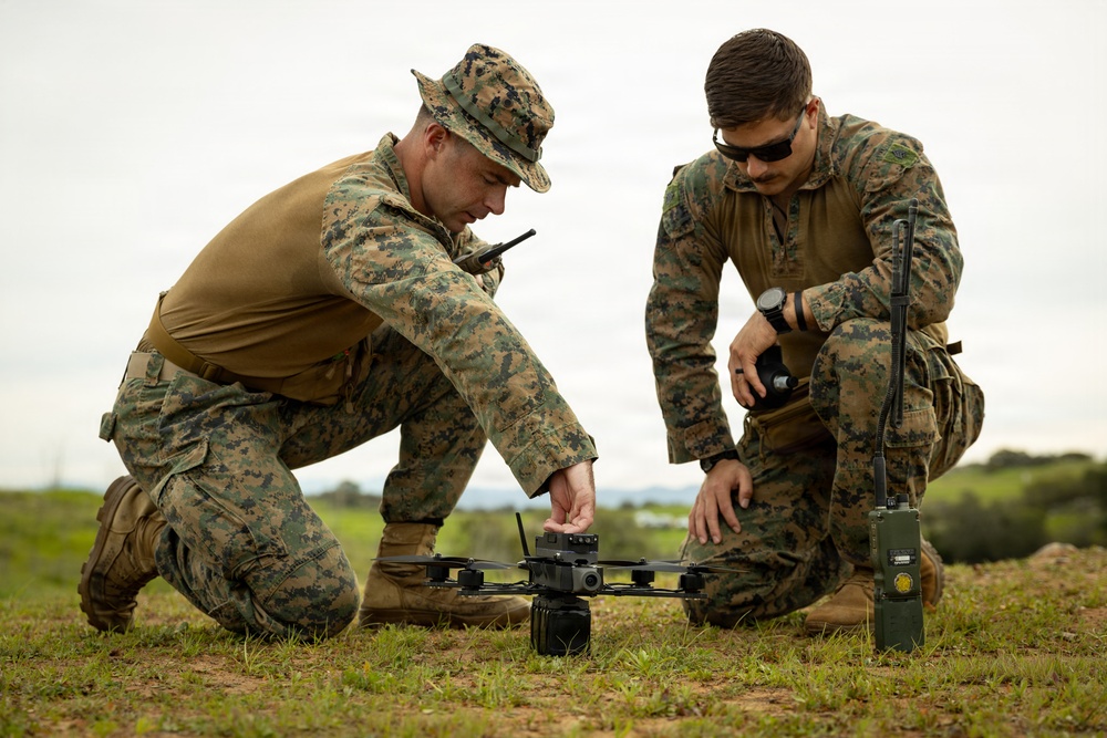 Marines evaluate fiber-optic FPV Drones during DIU challenge