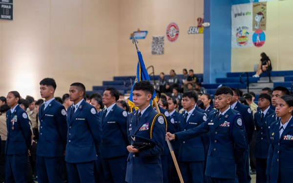 Andersen Airmen mentor local youth, judge island-wide JROTC drill competition