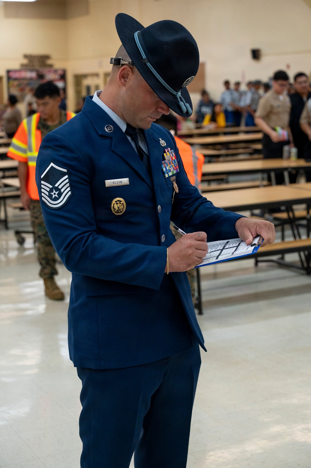 Andersen Airmen mentor local youth, judge island-wide JROTC drill competition