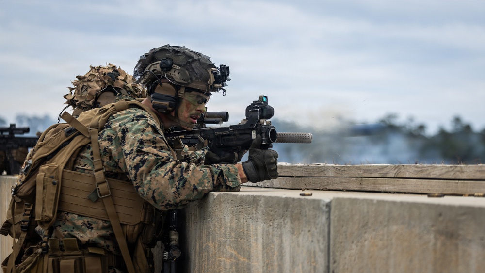 24th MEU, V32 Live-fire Range