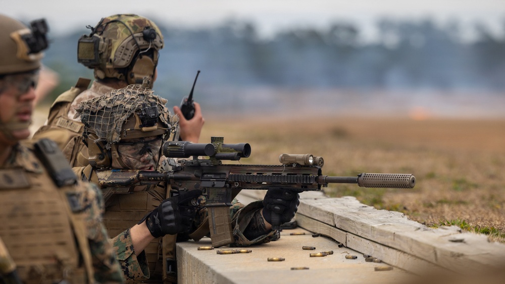 24th MEU, V32 Live-fire Range
