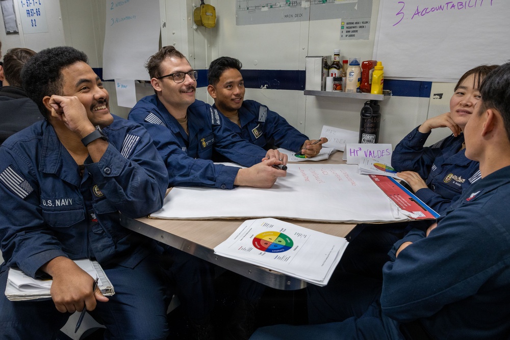 Boxer Sailors Learn Leadership Skills