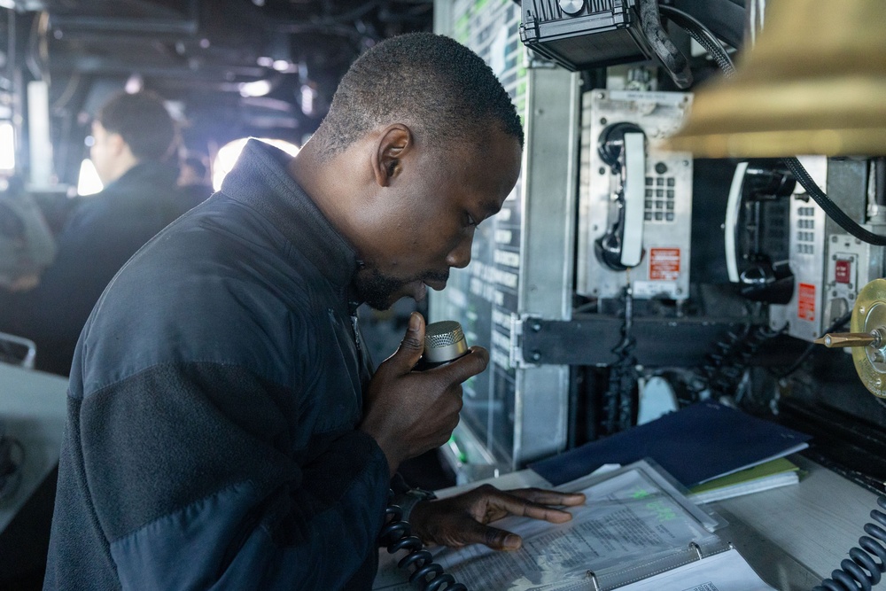 Boxer Conducts Routine Operations