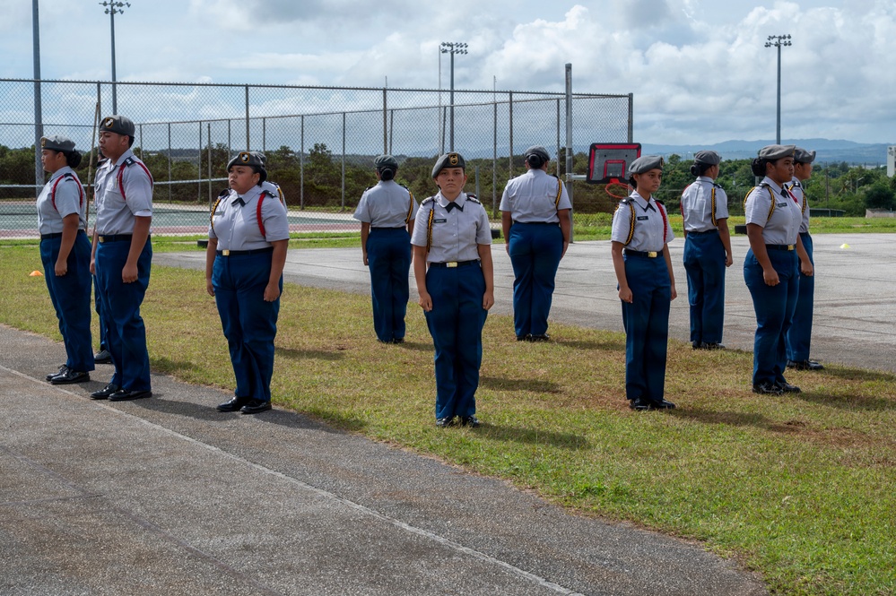 Andersen Airmen mentor local youth, judge island-wide JROTC drill competition