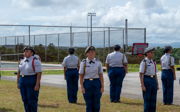 Andersen Airmen mentor local youth, judge island-wide JROTC drill competition