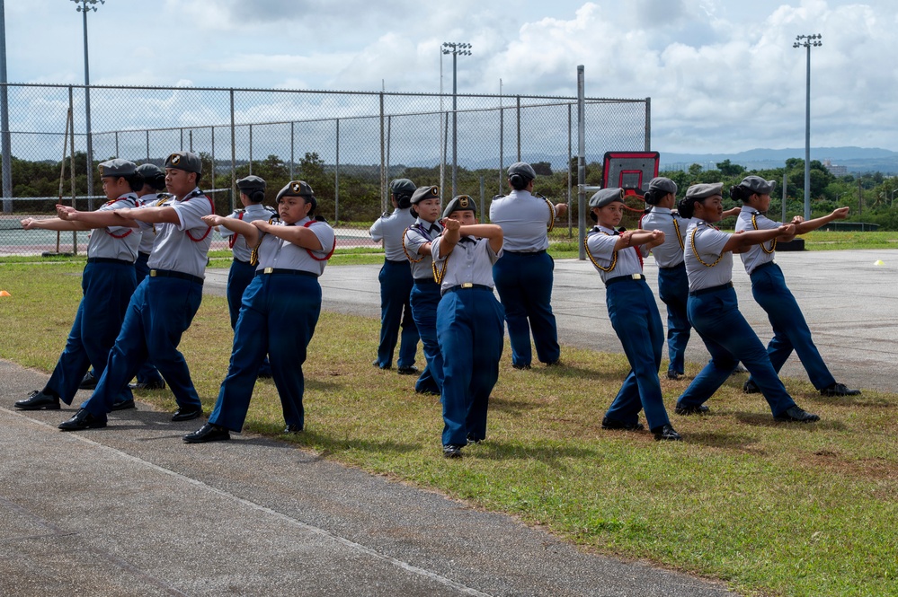 Andersen Airmen mentor local youth, judge island-wide JROTC drill competition