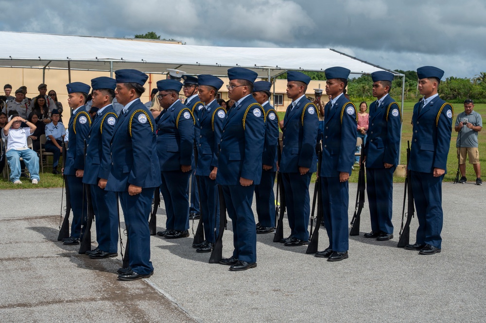 Andersen Airmen mentor local youth, judge island-wide JROTC drill competition
