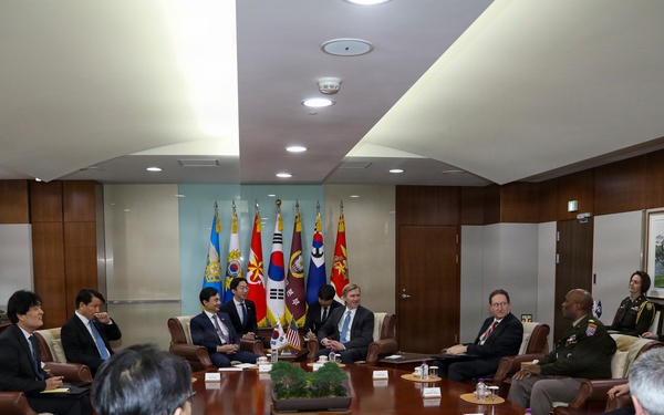Under Secretary of War for Policy Visits South Korea