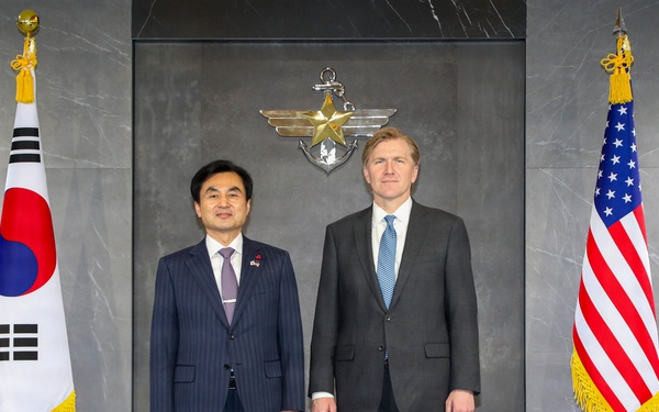 Under Secretary of War for Policy Visits South Korea