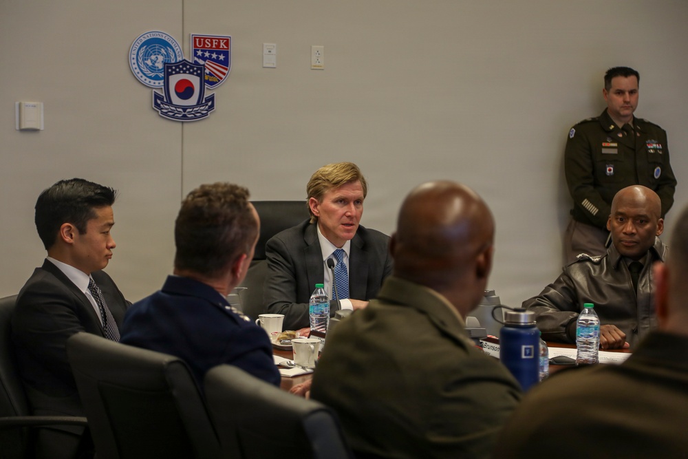 Under Secretary of War for Policy Visits South Korea