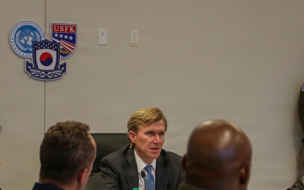 Under Secretary of War for Policy Visits South Korea