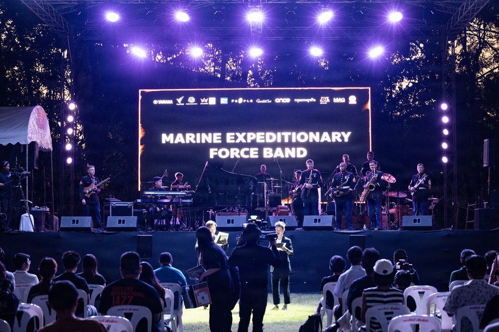 III MEF Band Performs at the Thailand International Jazz Conference