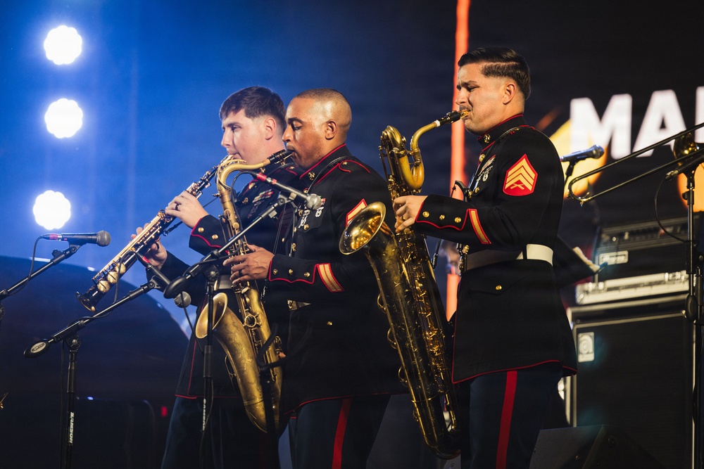III MEF Band Performs at the Thailand International Jazz Conference