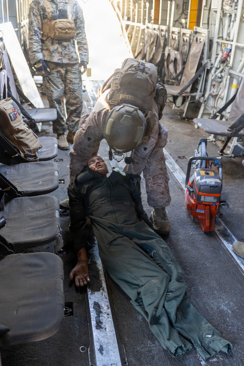 11th MEU Marines Conduct TRAP Exercise