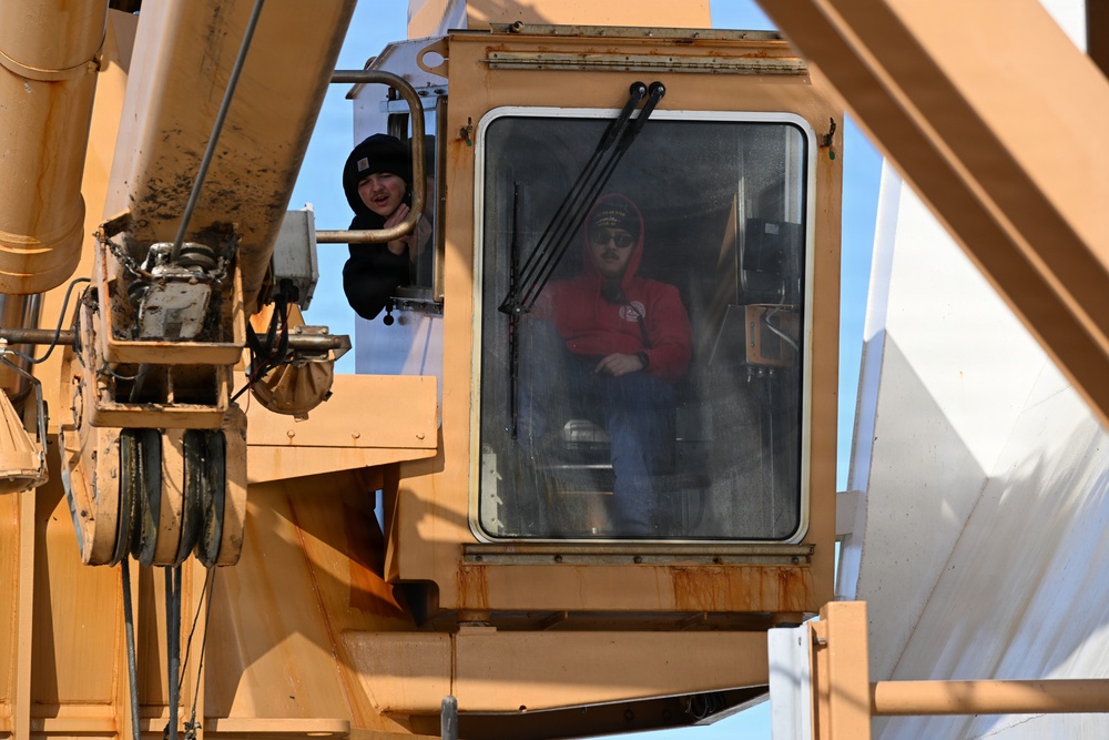 USCGC Polar Star (WAGB 10) conducts small boat operations amid Operation Deep Freeze 2026