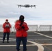 USCGC Polar Star (WAGB 10) conducts unmanned aircraft system (UAS) drone operations during Operation Deep Freeze 2026