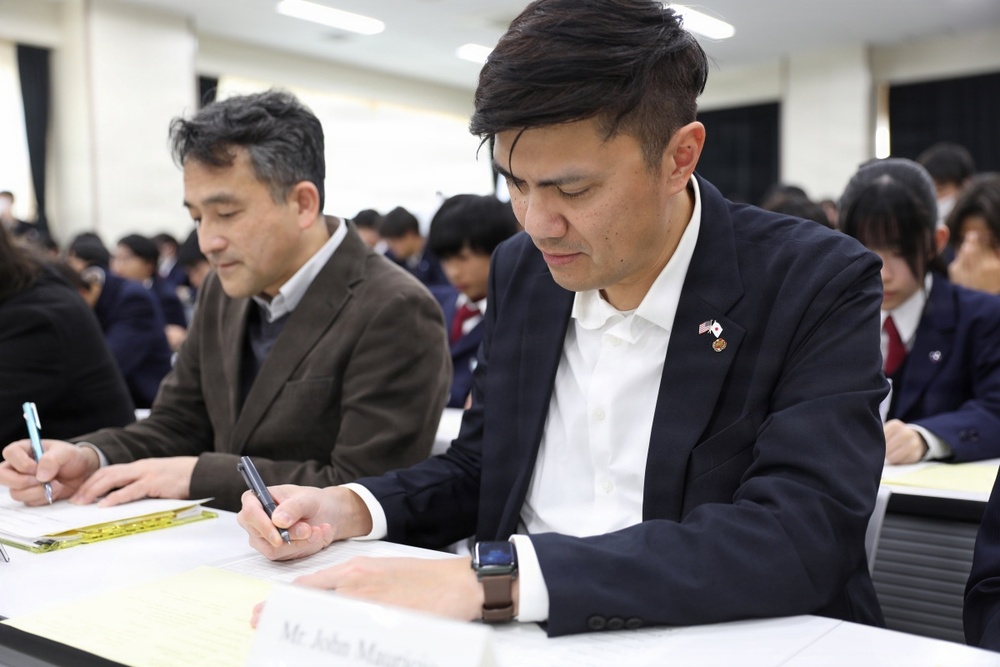 Army civilian at Camp Zama makes lasting impact on local Japanese high school students