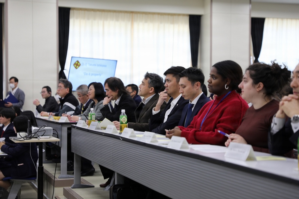 Army civilian at Camp Zama makes lasting impact on local Japanese high school students