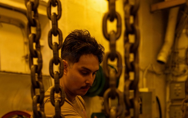 Abraham Lincoln conducts routine operations