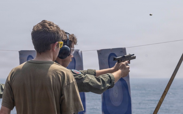 Abraham Lincoln conducts live-fire exercise