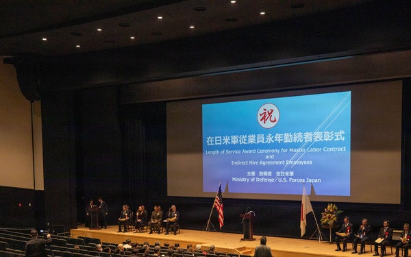 Master Labor Contractor Length of Service Award Ceremony