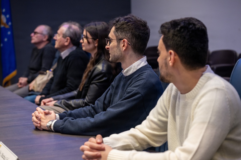 Italian Nationals Recognized by 31st FW for Rescuing Airmen