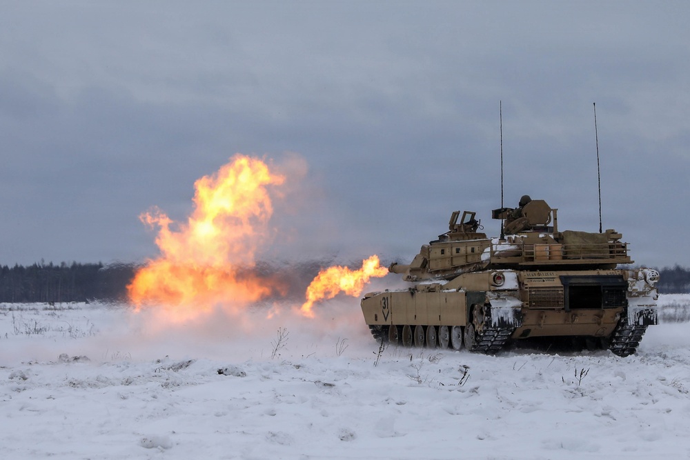 1st Cavalry Division Conducts LFX in Lithuania