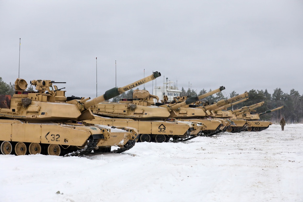 1st Cavalry Division Conducts LFX in Lithuania
