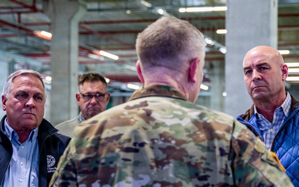 U.S. Congress Members Visit the Civil-Military Coordination Center