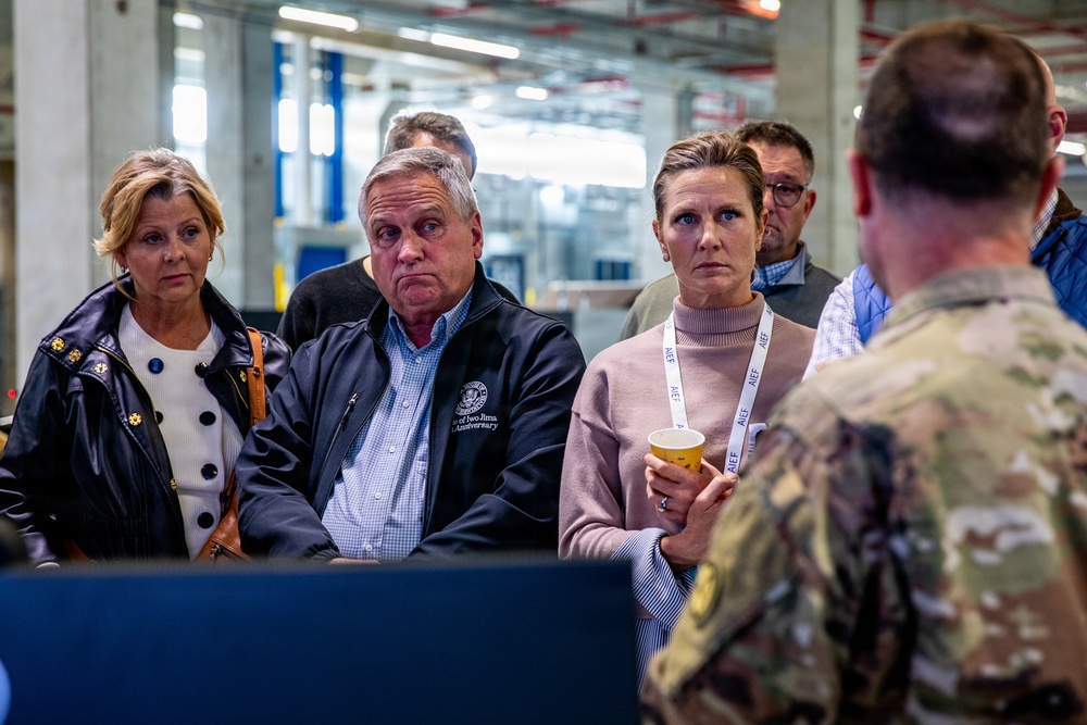 U.S. Congress Members Visit the Civil-Military Coordination Center