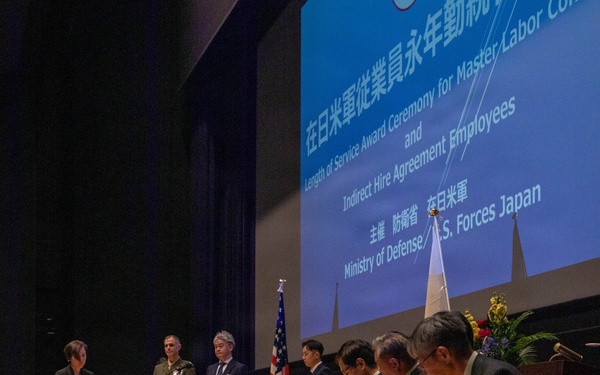 Master Labor Contractor Length of Service Award Ceremony