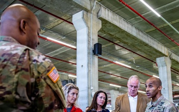 U.S. Congress Members Visit the Civil-Military Coordination Center