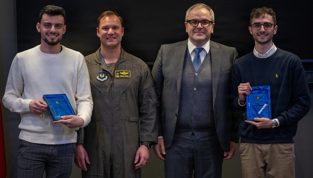 Italian Nationals Recognized by 31st FW for Rescuing Airmen