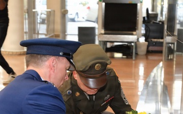 One Mission, United by Partnership, Established by Sacrifice – AFRICOM Commander, Command Senior Enlisted Leader Lead Wreath Laying Ceremony at African Union Headquarters