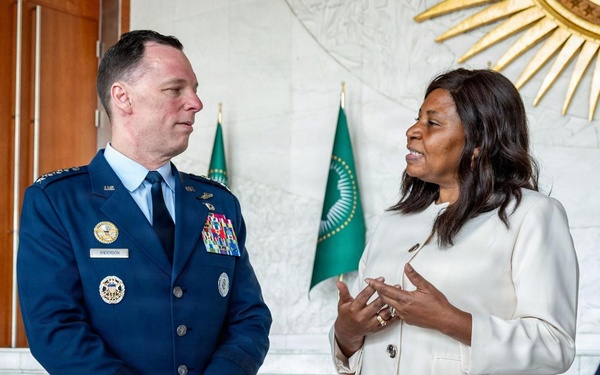 One Mission, United by Partnership, Established by Sacrifice – AFRICOM Commander, Command Senior Enlisted Leader Lead Wreath Laying Ceremony at African Union Headquarters