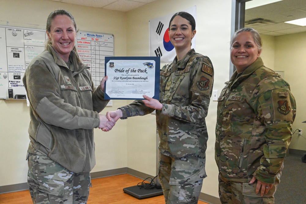 Pride of the Pack: Staff Sgt. Kaselynn Baumbaugh