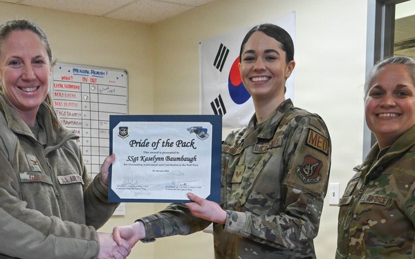 Pride of the Pack: Staff Sgt. Kaselynn Baumbaugh