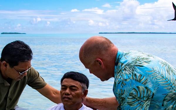 Spiritual Readiness Month Baptism Service