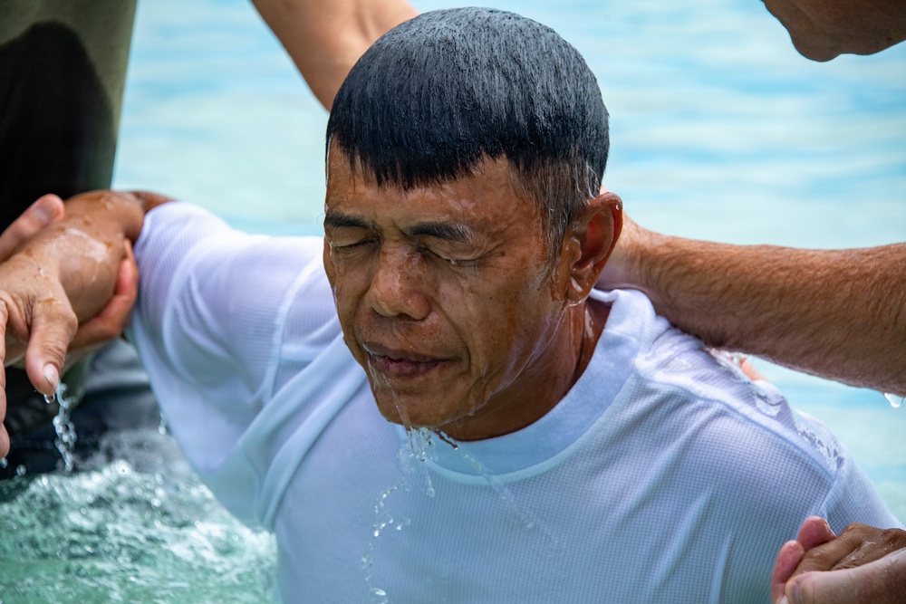 Spiritual Readiness Month Baptism Service