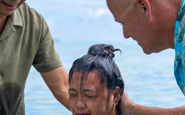 Spiritual Readiness Month Baptism Service