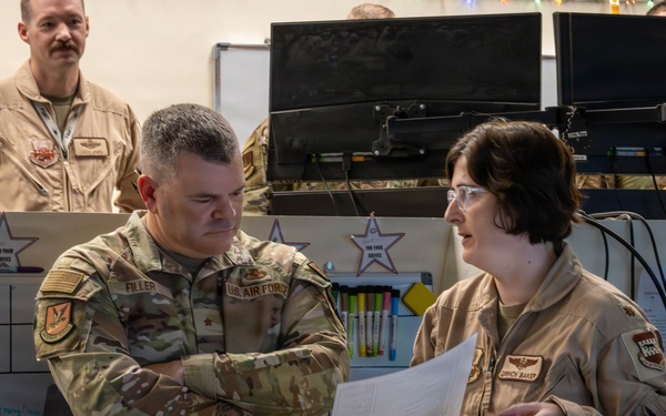 Director of Security Forces visits the 332nd Air Expeditionary Wing