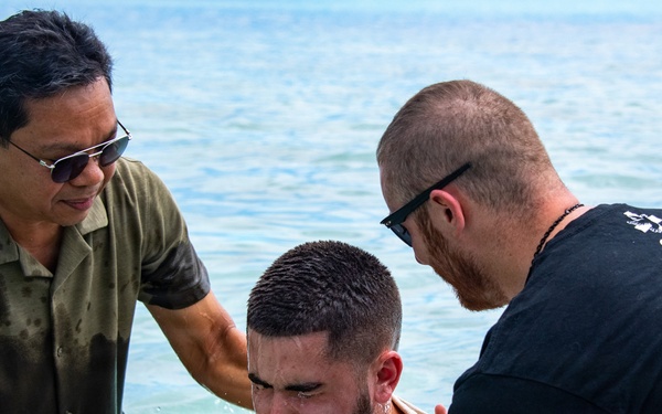 Spiritual Readiness Month Baptism Service