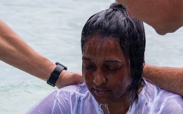 Spiritual Readiness Month Baptism Service