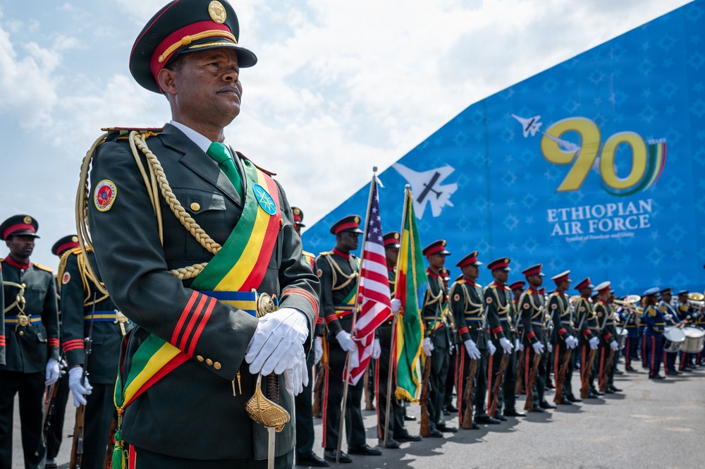 U.S. Africa Command leadership and U.S. Deputy Secretary of State attend Ethiopian Air Force's Black Lion Air Show