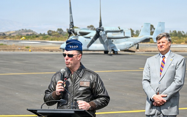U.S. Africa Command leadership and U.S. Deputy Secretary of State attend Ethiopian Air Force's Black Lion Air Show