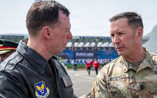 U.S. Africa Command leadership and U.S. Deputy Secretary of State attend Ethiopian Air Force's Black Lion Air Show